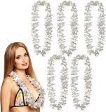 Boland Hawaii guirlande - 6x - Couleurs tropicales argent
