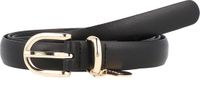 JOOP! Leren Riem 2,0 CM Women's Belt With Pendant W75 Black Zwart