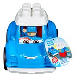 Mega Bloks Peter Police Car Speelgoedvoertuig Zwart/Wit/Blauw Kunststof 1-3 jaar