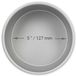 PME Professionele Geanodiseerd Aluminium Ronde Cake Pan 5 x 2 Inch, Zilver