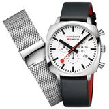 Mondaine MSL.41410.LBV Cushion Herenhorloge