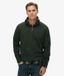 Superdry Homme Sweat Demi-zip Logo Essential Green Taille: S
