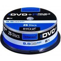 Intenso 25 x DVD+R DL 8.5 GB 8x Spindel