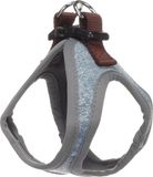 Hond Flamingo Hond Harnas Step&Go Nelson Blauw XS