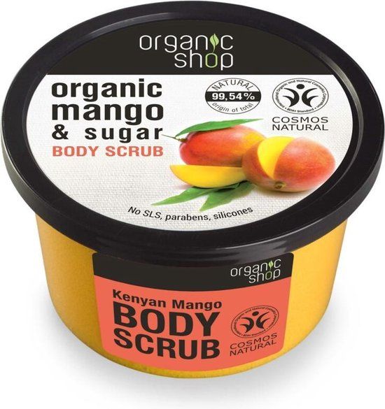 Organic Shop Kenyan Mango Body Scrub - 250ML