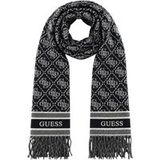 GUESS Sjaal zwart / wit