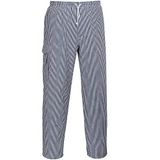Portwest Chester Koksbroek Blauwe Check L