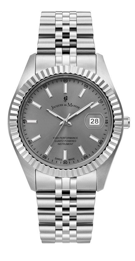 Jacques du Manoir Inspiration Business Herenhorloge JWN01702 - Ø 40 mm
