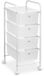 IDIMEX Rolcontainer GINA avec 4 tiroirs en blanc