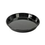 Original Kaiser Original Inspiration Bakplaat voor pizzaplaat, rond, 28 cm, antiaanbaklaag, snijbestendige emaille bodem, vaatwasmachinebestendig, vormvast, zwart