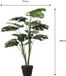 Mica Decorations Monstera Plante artificielle - H100 x Ø70 cm - Vert