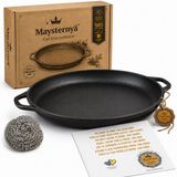 Maysternya Poêle à paella en fonte 40 cm