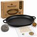 Maysternya Poêle à paella en fonte 40 cm