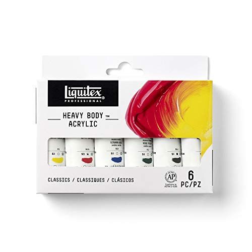 Liquitex Heavy Body Acrylverf - Set 6 x 22ml