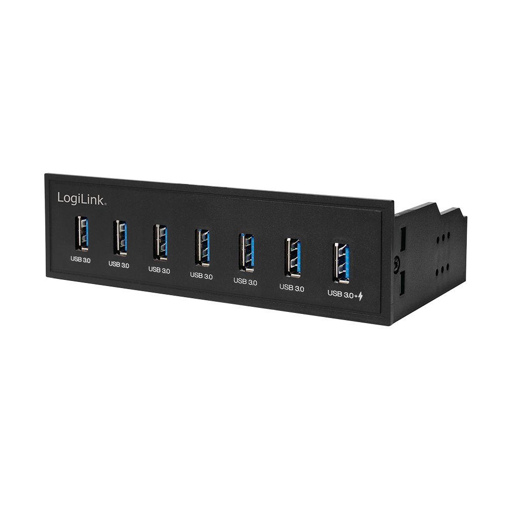 LogiLink UA0342 - USB 3.0 Hub - 7-poorts - Intern - Zwart