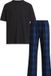 Calvin Klein 000nm2524e Pyjama Blauw,Zwart XL Heren