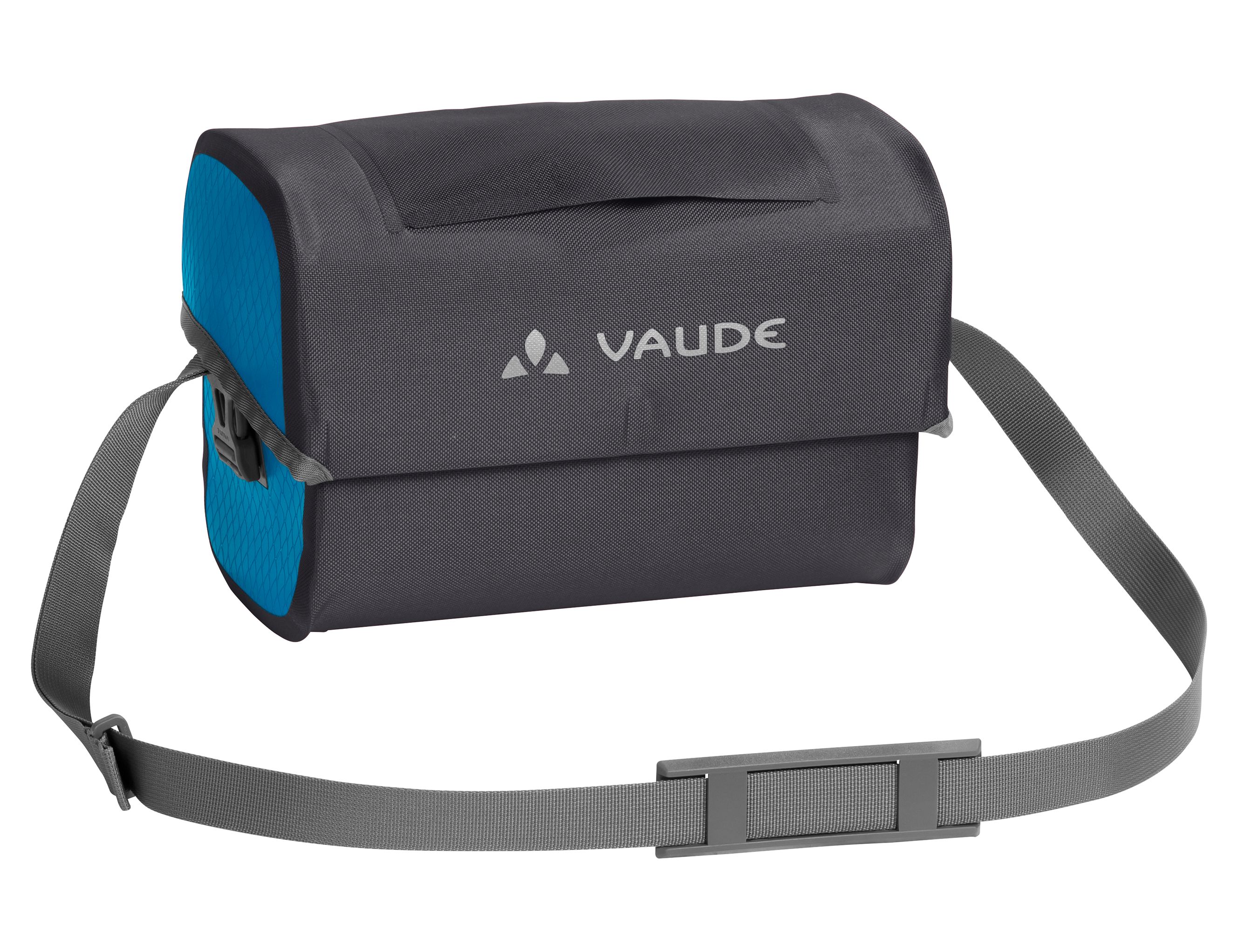 Vaude Aqua Box stuurtas blauw zwart 6L