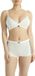 adidas Sportswear TRIANGLE WRAP BRALETTE - Sport Active Essentials Cotton 3 Stripes – Damen Onderbroek - wit