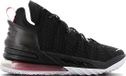 Nike LeBron 18 XVIII - Bred - Heren Basketbalschoenen Sport Schoenen Sneakers Zwart CQ9283-001 - Maat EU 41 US 8