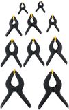 Kinzo lijmklemmen - set 10 stuks - 5 maten