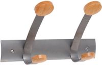 ALBA wandkapstok PMV2 met 2 dubbele haken