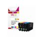 Armor K10546OW Inktcartridge 4 stuk(s) Compatibel Zwart, Cyaan, Magenta, Geel
