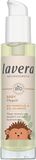 lavera Babyverzorgingsolie, kalmerend en voedend, hydraterend, zonder geur- en conserveringsmiddelen, veganistisch, natuurlijke cosmetica, 100 ml