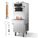 VEVOR Vrijstaande Softijsmachine 20-28 L/U, 2200W, 3 Smaken, 2x 6L Containers, Voorkoelfunctie