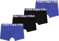 Dim Korte short - 4 Pack AGC Black/Blue - maat 110/116 (116) - Jongens Kinderen - Katoen/elastaan