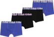 Dim Korte short - 4 Pack AGC Black/Blue - maat 110/116 (116) - Jongens Kinderen - Katoen/elastaan