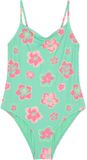Roxy Tropicool Maillot de bain vert 10 ans fille