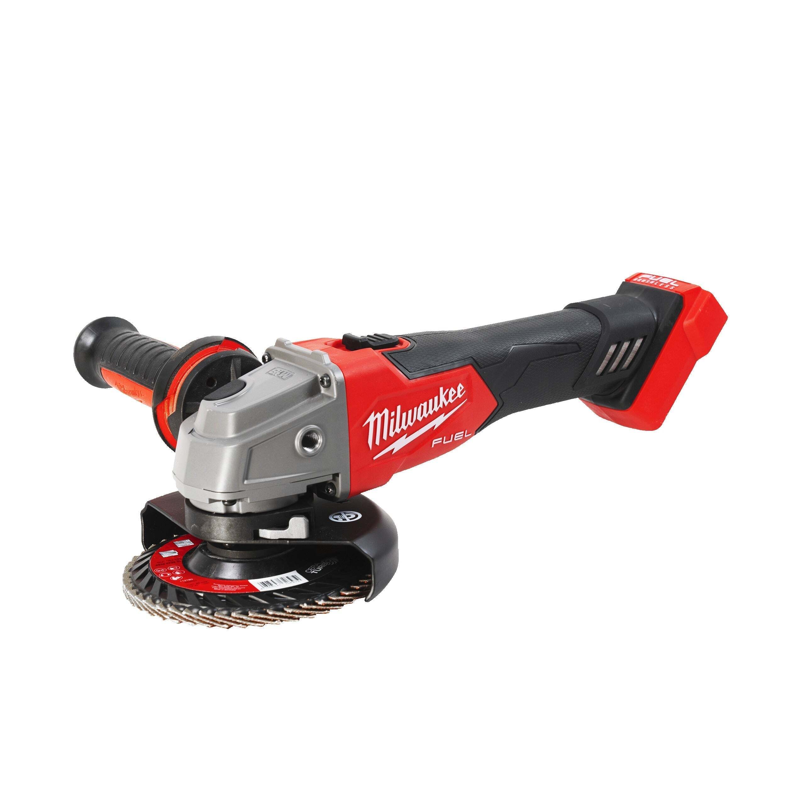 Milwaukee M18 FSAG115X-0 Accu Haakse Slijper 115 mm 18V Basic Body in Box - 4933478772