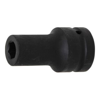 BGS Kracht dopsleutel zeskant, diep - 25 mm (1") - 17 mm - 1 stuk