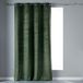 douceur d'intérieur, Gordijn met ogen (140 x 280 cm) fluweel kaki, fluweel