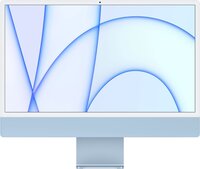 Apple iMac 24 inch (2021) - 8GB - 512GB SSD - 8 core CPU - 8 core GPU - Magic Keyboard met numeriek toetsenblok - Touch ID - Ethernet - Blauw