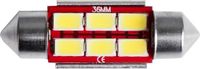 Simoni Racing Festoon 6-LED 36mm Lampen 'Canbus No-Polarity' - Wit - Set à 2 stuks