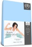 Bed-Fashion Mako Jersey hoeslaken de luxe 160 x 220 cm blue