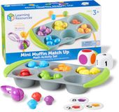 Learning Resources Mini Muffin Match Up Math Activity Set - 1+