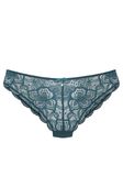 LASCANA String cyaan blauw