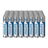 Philips Ultra AAA alkalinebatterijen, betrouwbaar voor afstandsbedieningen, speelgoed en kleine gadgets, 40 stuks