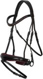 Imperial Riding Gecombineerd hoofdstel met neusriem Fria Rood Leer Unisex Volwassenen Lente/Zomer 2023