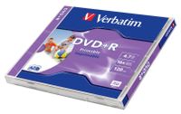 Verbatim DVD+R Printable 4.7 GB Jewelcase 1 pc(s)