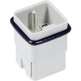 HARTING 09120053001 Insert de broches Han® Q 5 + PE Sertissage 1 pièce(s)