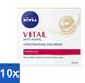 NIVEA VITAL Anti-Rimpel Dagcrème - Versterkende Gezichtsverzorging - 50 ml - Voordeelverpakking - 10 stuks