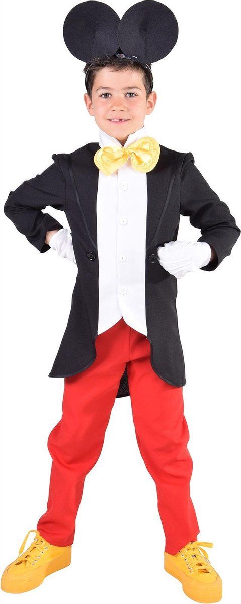 Magic design Mickey Mouse Costume Boys Polyester Size 128