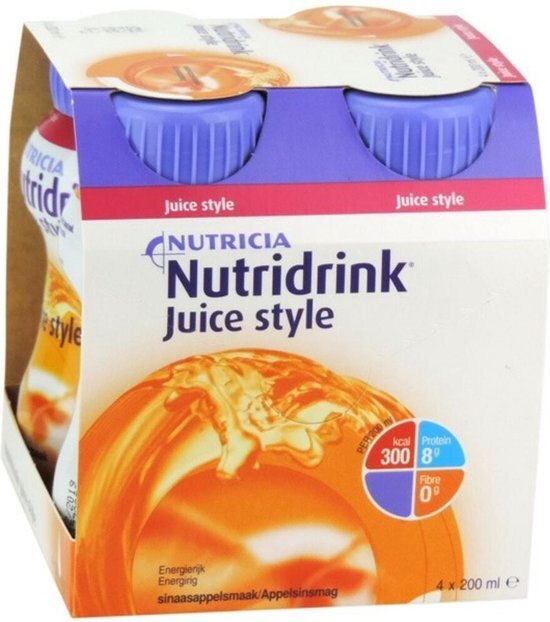 Nutridrink Juicestyle sinaasappel 4pck