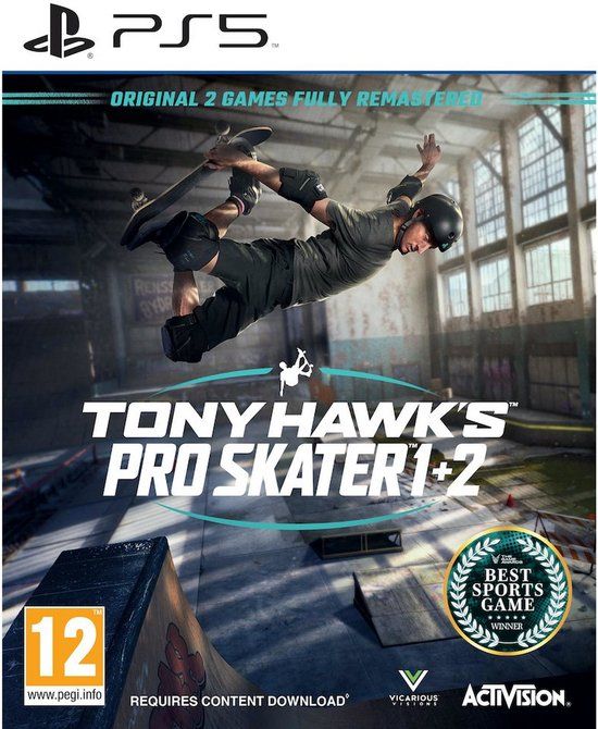 Activision Blizzard Entertainment Tony Hawk's Pro Skater 1+2 - PlayStation 5 - Standard Edition