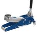 Professionele werkplaats hydraulische krik met wielen voor 1,5 ton 1500 kg dubbele zuiger, versterkt en goedgekeurd