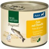 REAL NATURE Adult Eend met forel 12x200 g