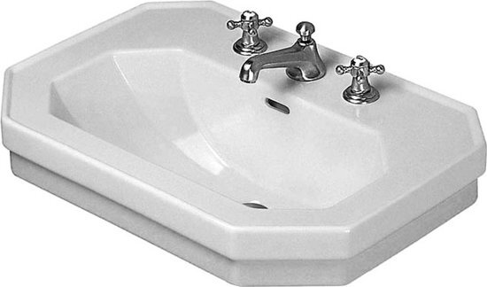 Duravit 1930 wastafel 70x50cm wit met wondergliss